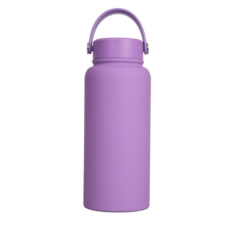 304 Edelstahl Thermosbecher Große Kapazität Tragbar Tragbar Weltraumtopf Outdoor Sportkessel