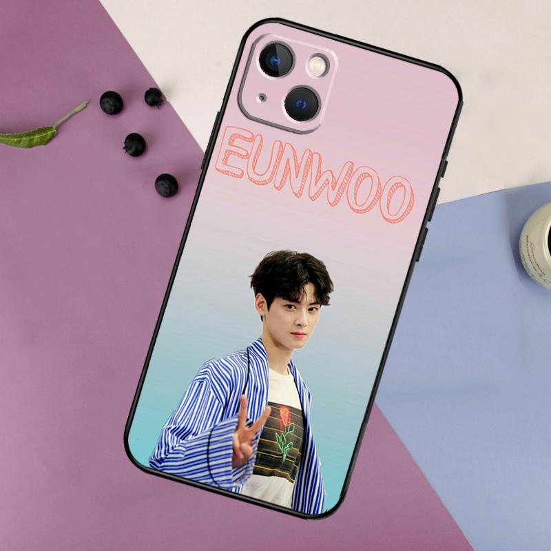 Cha Eun Woo TV True Beauty Kpop Case For iPhone 18 16 15 14 13 12 11 Pro Max Plus X XS Max XR 7 8 Cover Accessories