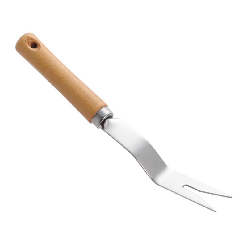 Strumento per estrarre le erbacce con impugnatura ergonomica Dispositivo per diserbo con testa a forma di V in acciaio inossidabile Strumento per diserbo manuale da giardino Regalo di giardinaggio