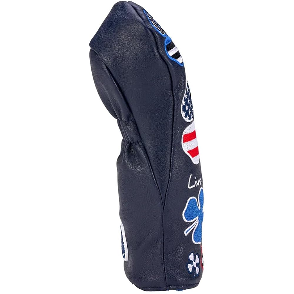 Black Clover (Black Clover) Golf Head Cover Utility Flag Day Navy UT Cover FLAG DAY NAVY HYBRID C...
