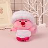 Cartoon Beaver Plush Pendant Figure Plushies Ornament Cute Soft Cotton Stuffed Animal Doll Hanging Anime Pink Beaver Plush