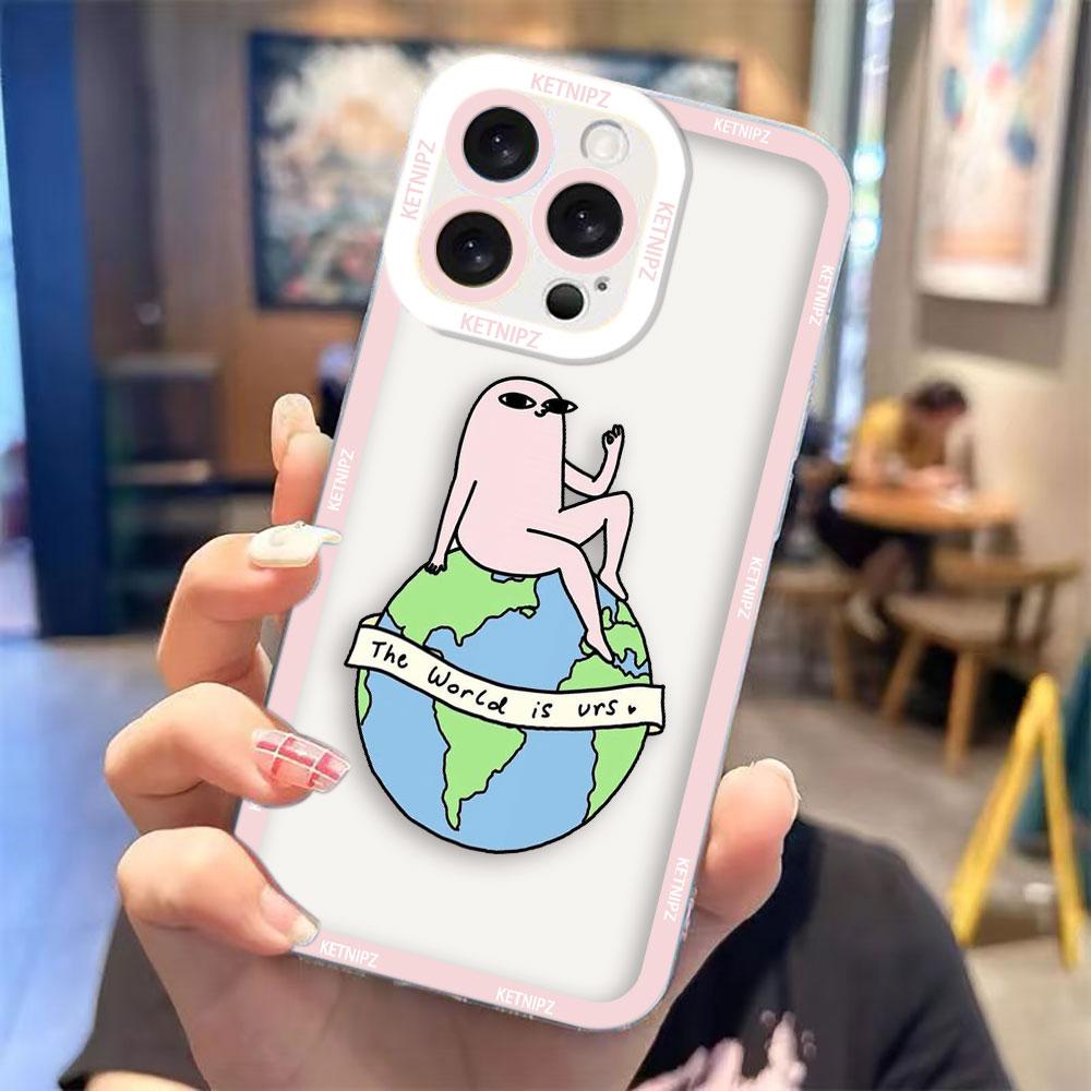 

Funny Cartoon Man Clear Phone Case For Samsung A73 A54 A72 A71 A57 A56 A55 A53 A52 A51 A36 A35 A33 A32 A26 A25 A24 A23 A22 Case Samsung A355G