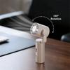 Quiet Operation Portable Cooling Fan USB Rechargeable Fan for 5W/3000mAh Handheld Use