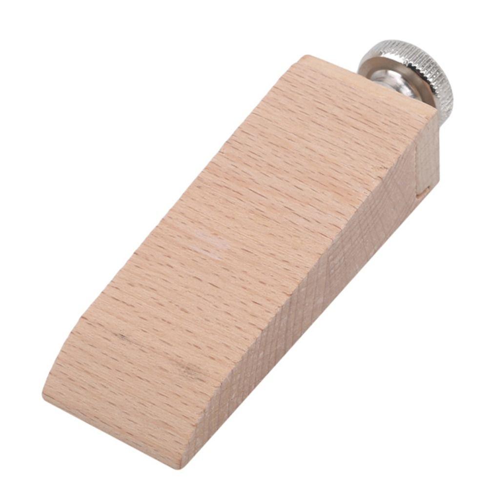 Beech Block Sandpaper Grinding Block Sanding Edge Polishing Tool New Leather Craft Tool Gadget
