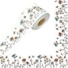 10m/Roll Border Decorative Sticker Flowers Self Adhesive Black Board Decorative Stickers DIY Decorative Stickers