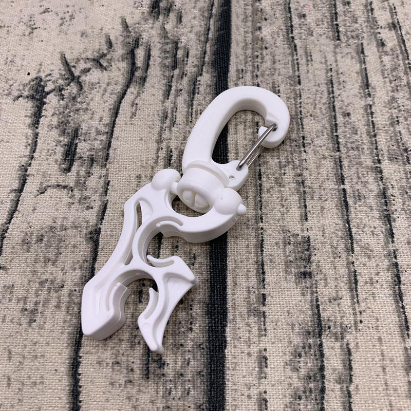 Diving Clip Bcd Hose Retainer Diving Double Bcd Hose Holder Clip Regulator Retainer Buckle Hook For Dive Snorkeling 2Pcs