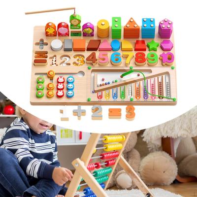 Matching Board Colour Sorting Stacking Toys for Kids Preschoolers