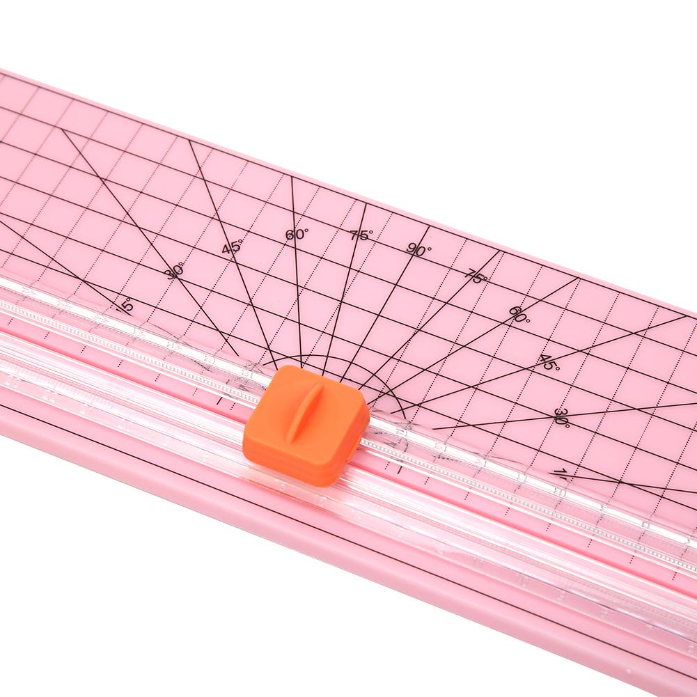 Maszyna do cięcia papieru A4, ostrze do przycinania papieru, ostrze do scrapbookingu (Różowy)