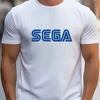 Summer Men's 100% Pure Cotton Casual Loose Plus Size Paris French Printed Sports Comfortable Round Neck Short Sleeved T-shirt