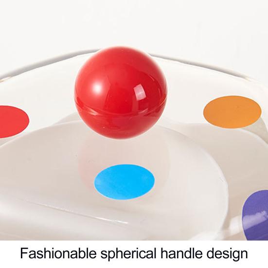 Cotton Ball Holder Cosmetic Storage Case Large Capacity Dustproof Transparent Cotton Pad Dispenser Swabs Holder