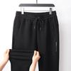 Dibenze Men's Plus Size Casual Cotton Jogger Pants