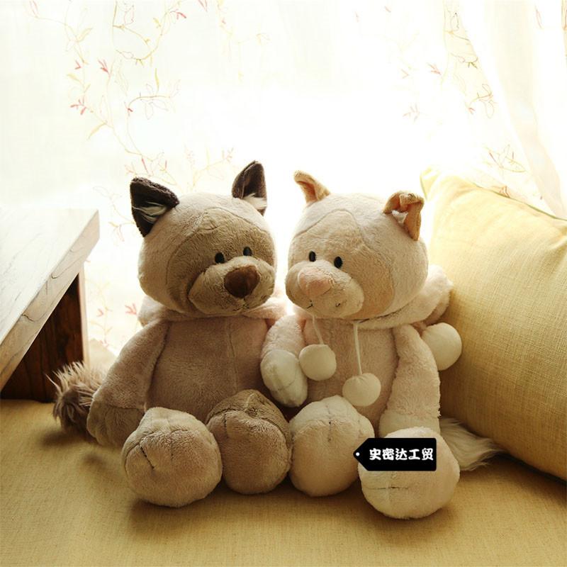 Aynı Peluş Oyuncak Kapüşonlu Tanuki Çizgi Film Bebek Yaratıcı Çocuk Oyuncağı Doğum Günü Hediyesi Kadın