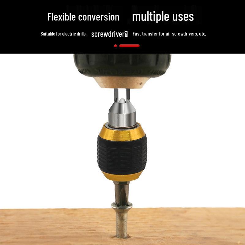 Extended Hex Shank Quick Release Bit Extension Rod for Electric Drills