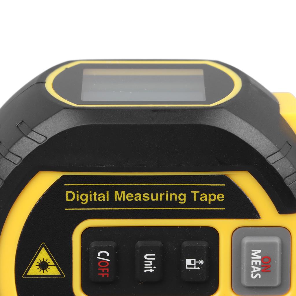 Measuring Sight 3 in 1 Infrared 60m Laser Ranging 5m Tape Measure Vertical Cross Line Laser Distance Meter Self Lock Accurate Measure Tool Yellow