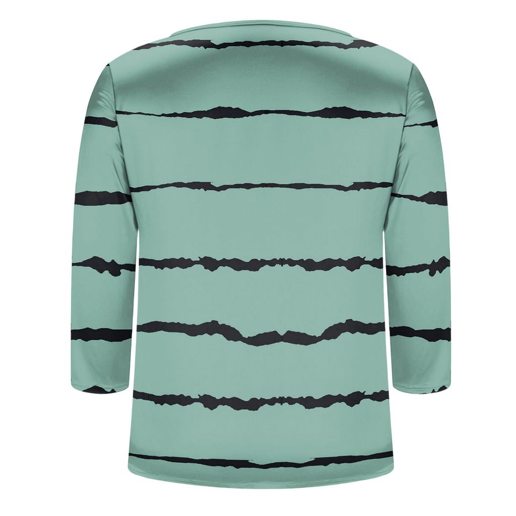 Blouse For Women Dressy 3/4 Long Sleeve Shirts Business Casual Outfit Tops