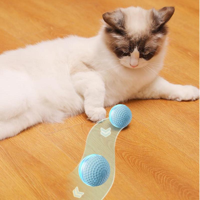 Smart Cat Toys Pet Toys Indoor Automatic Rolling Ball Rechargeable Electric Bite Resistant Toy Pet Interactive Toy Pet Supplies