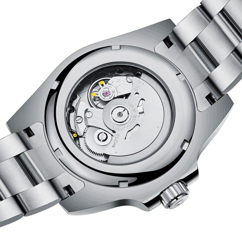 Buy GUANQIN Japan NH35A Movement Business Fashion Military Men's Watch  Mechanical Automatic Watch 100M Waterproof Sports Sapphire Wristwatch at  affordable prices — free shipping, real reviews with photos — Joom
