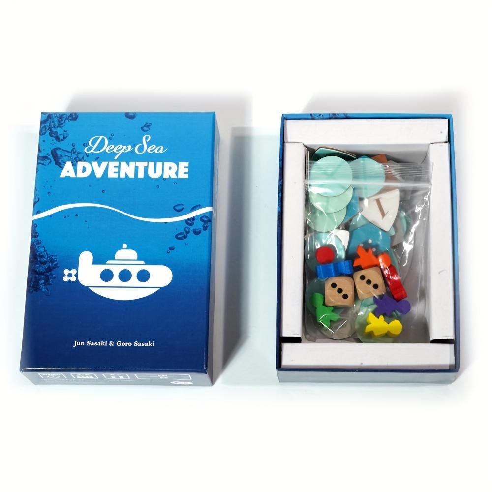 Joc de strategie de aventură în adâncuri pentru 2-6 jucători Jocuri de cărți de familie