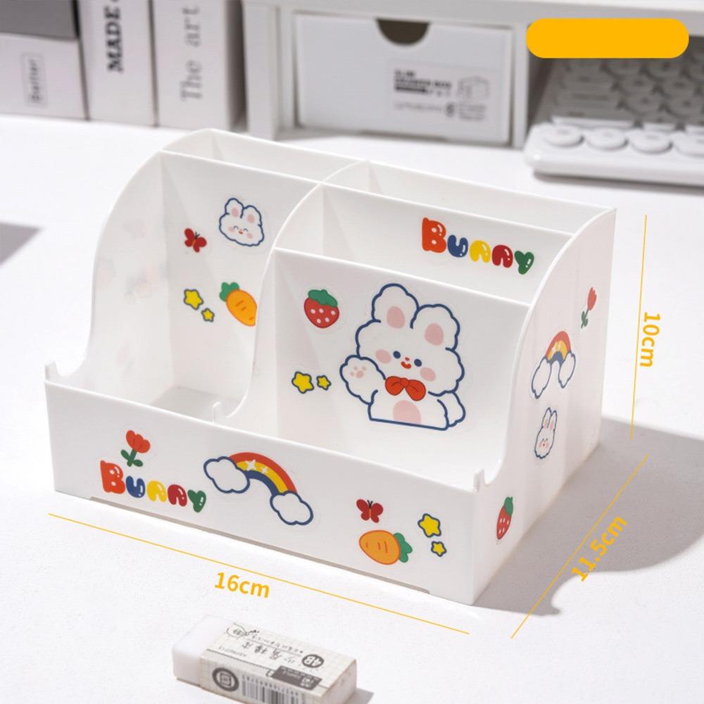 

DIY Storage Box Multifunctional Desk Shelf New Organizing Box Jewelry білий