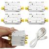 10MHZ-6GHz LNA High Flatness Receiver Amplifier with SMA RF Drive RF Drives Receiver Image Transmission GPS Software Radio FM
