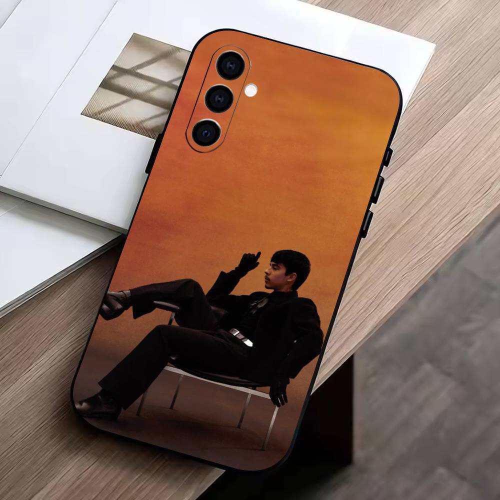 Singer I-Ivan Cornejo Phone Case Black Silicone Soft For Samsung Galaxy A73,A72,A71,A70,A53,A52,A51