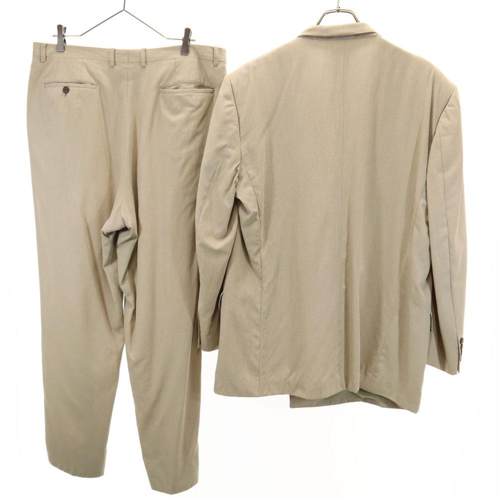 GIVENCHY 90s Old Striped Pattern suit Setup Beige Men's Used