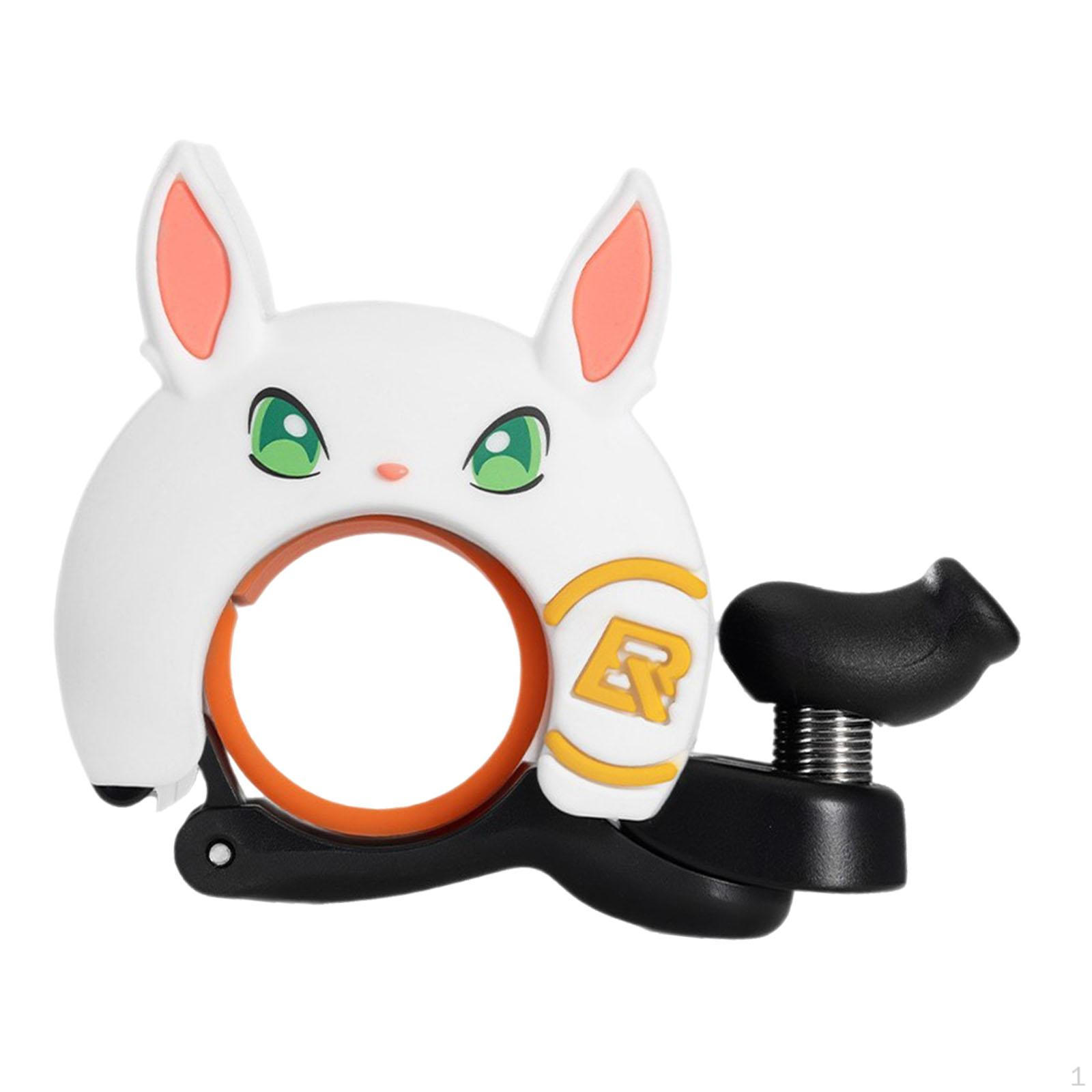 

Bicycle Bell for Kids, Handlebar Accessory Outdoor Riding Bunny Shaped