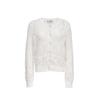VEROMODA Women's Pure Cotton Ribbed Knit Cardigan