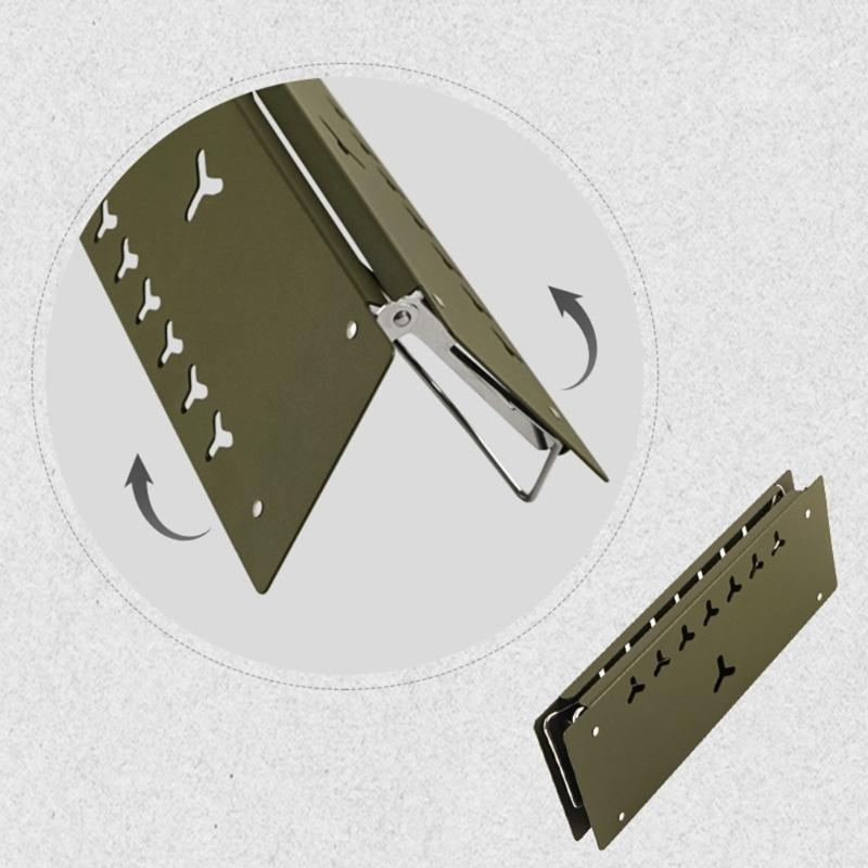 Mini Outdoor Folding Tables Portable Lightweight Picnic Desk Camp Tables Compact Camping Desk Utility Folding Tables
