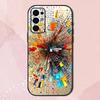 Kunst Wassily Kandinsky Telefoonhoesje Voor Samsung S24,S21,S22,S23,S30,Ultra,S20,Plus,Fe,Lite,Note,10,9,5G Zwart Zacht Hoesje