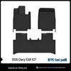 3D All-Weather TPE Floor and Trunk Mats for 2026 Chery iCAUR ICAR V27 with Carbon Fiber Texture Backrest