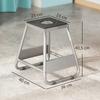 Motorcycle Stand, Universal Motorcycle Mount, Load Capacity up to 500kg, Motorcycle Stand Steel, Grey