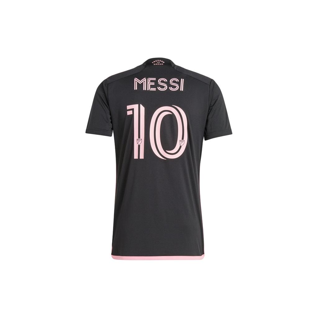 Adidas Inter Miami CF 23/24 Messi Away Jersey Black Men Streetwear JE9744