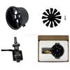 Xfly Model 40mm 12 Blade EDF Ducted Fan 3/4 Power Unit System With 4S 1413-KV5000 External Brushless Motor For RC Jet Aircraft