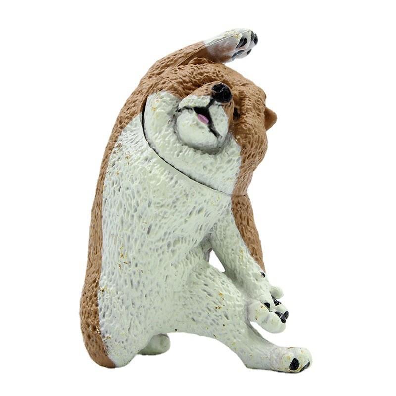 Dog Dance Master Pvc Model Toy For Home Decor And Gift Pack Of Pieces Six