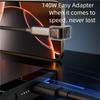 USB C To USB C Digital Display Adapter 100W Fast Charging Male To Female Extension Adapter 40Gbps Data Transfer