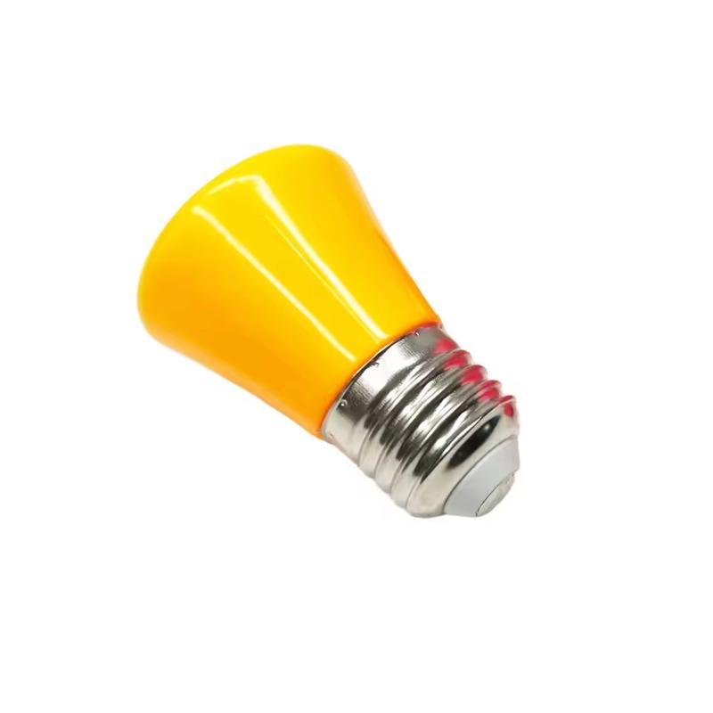 2W E27 Led Bulb Red Blue Green Pink Yellow White 8-Light-Colors 360/Beam Colofrful Decorative Light Ac220V 240V Energy Saving