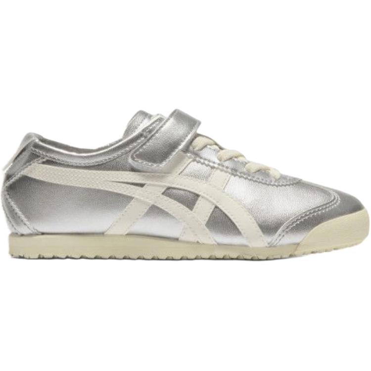 ONITSUKA TIGER Mexico 66 Comfortable Fit Low Top Casual Shoes Kids Sneakers Silver 1184A049-020