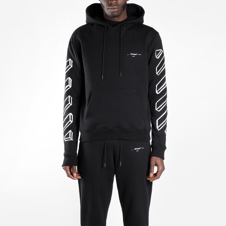 Off-White Chain Arrow Slim Hoodie OMBB034E181920241001