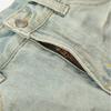 Unisex Washed Denim Jeans Men Women - Loose Fit Straight Leg Wide Tapered In Blue Mid-Rise Zip Fly Casual Streetwear