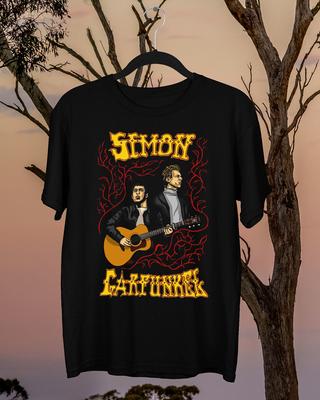 Paul Simon és Art Garfunkel Koncertjén Fekete Uniszex S-4XL Uniszex póló