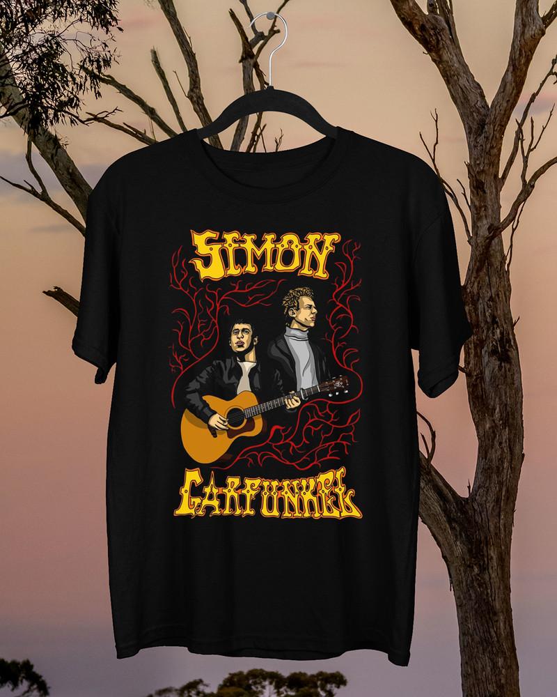 In Concert of Paul Simon And Art Garfunkel  Black Unisex S-4XL Unisex T-Shirt S
