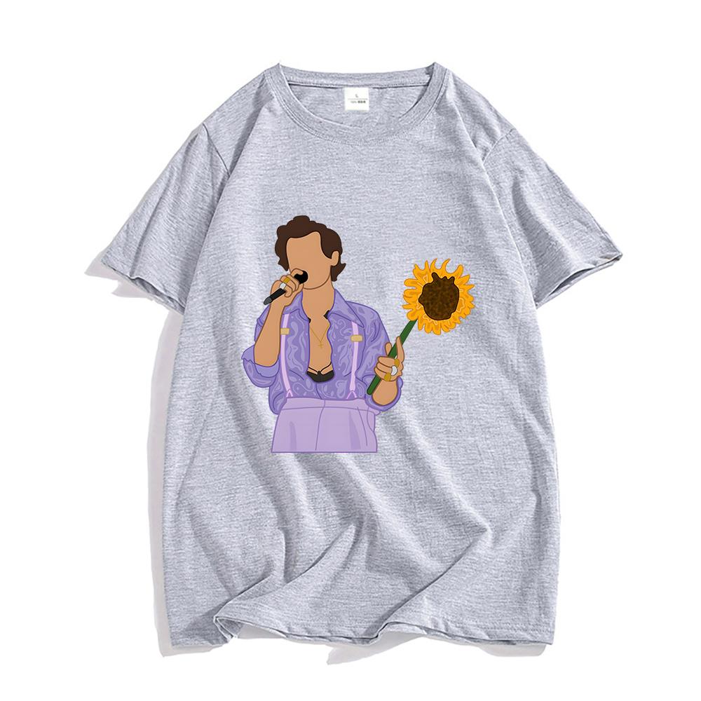 Harry Styles Harrys House Love on Tour T Shirt Men Print 100 Cotton Shirts Summer Casual Loose Crew Neck Tshirt Short Sleeve