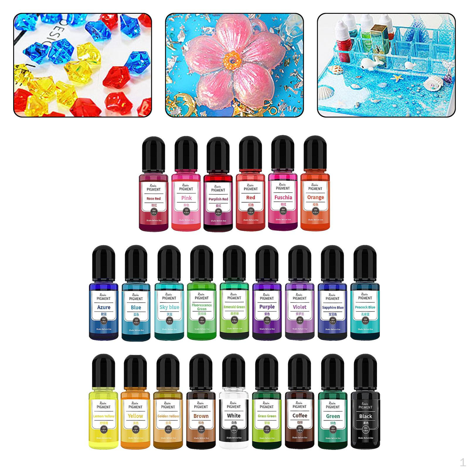 

Эпоксидная смола, пигмент, жидкий краситель, краситель, цвет, сделай сам, ремесло 24pcs