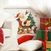 Personalized Santa Claus Story-telling Stickers for Living Room, Dining Room, Home Decoration and Beautification
