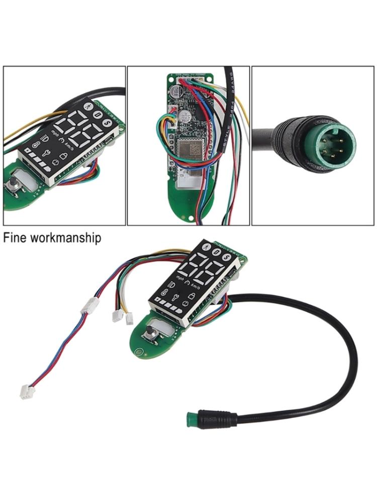 Digital Display Instrument Module for 3 Lite Electric Scooter Bluetooth-compatible Dashboard Repair Circuit Board