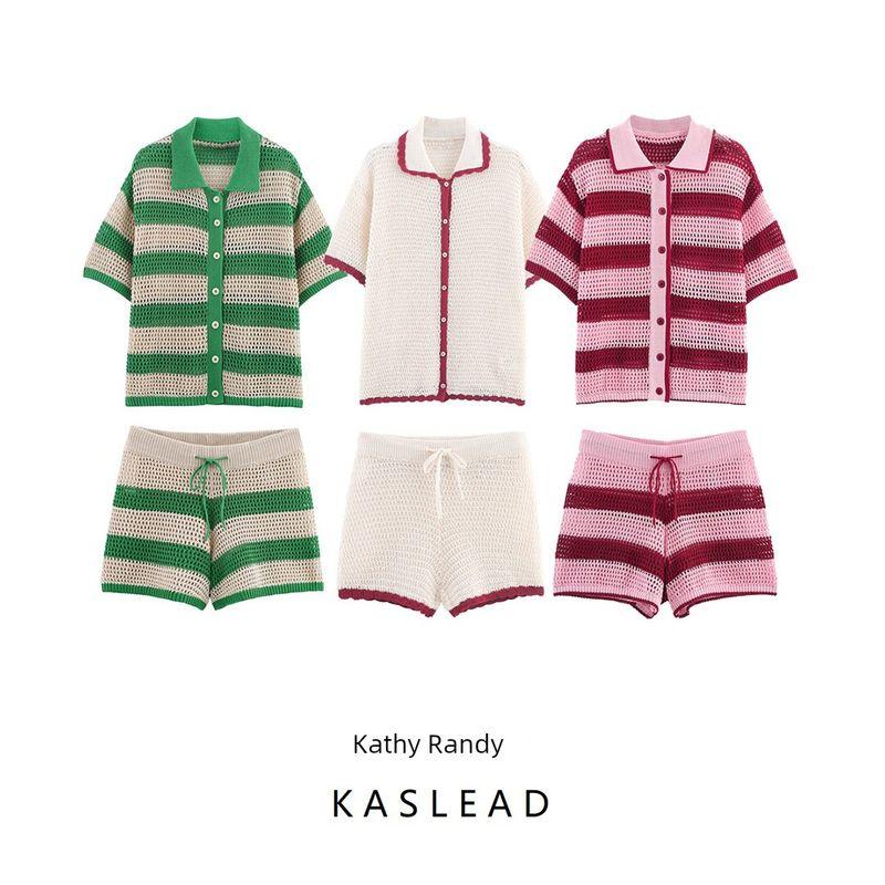Kaslead New Arrival Women's Clothing Fashion Style Fashion Knitwear Short Coat Shorts 3920284 3920285
