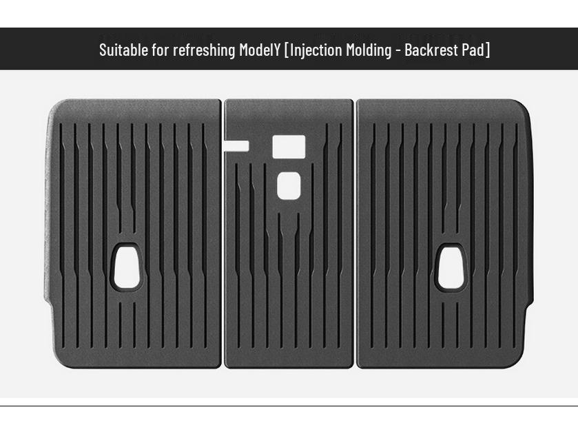 Eco-Friendly TPE Car Floor Mats for 2019-2025 Tesla Model Y, Left/Right Drive.