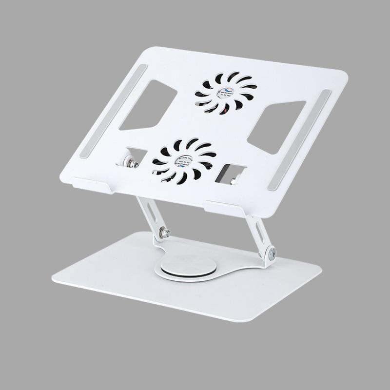 Rotating Height-Adjustable Folding Laptop Stand and Cooling Bracket