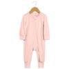 Bamboo Fiber Baby Onesie – Spring/Autumn Casual Homewear Newborn Climbing Suit